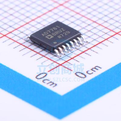 模数转换芯片ADC AD7781BRUZ TSSOP-16 ADI 全新原装进口