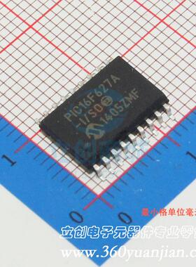 单片机(MCU/MPU/SOC) PIC16F627A-I/SO SOIC-18_300mil 全新原装