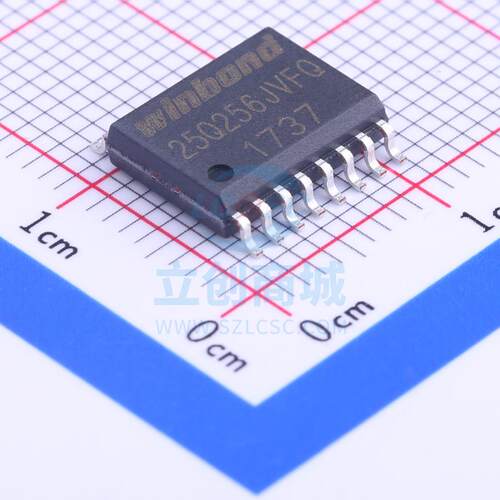 NOR FLASH W25Q256JVFIQ SOIC-16_300mil WINBOND 全新原装进口