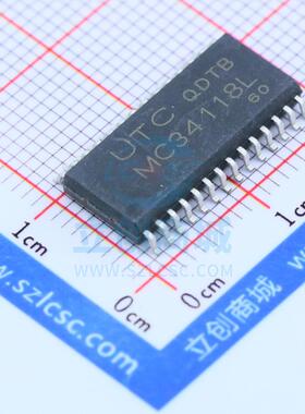 音频功率放大器 MC34118G-S28-R SOP-28_300mil UTC(友顺)