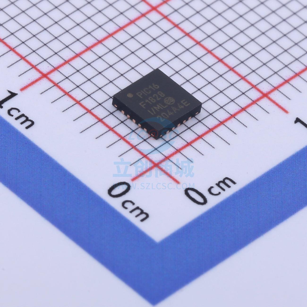 芯片IC PIC16F1828T-I/ML QFN-20 MIC 全新原装进口