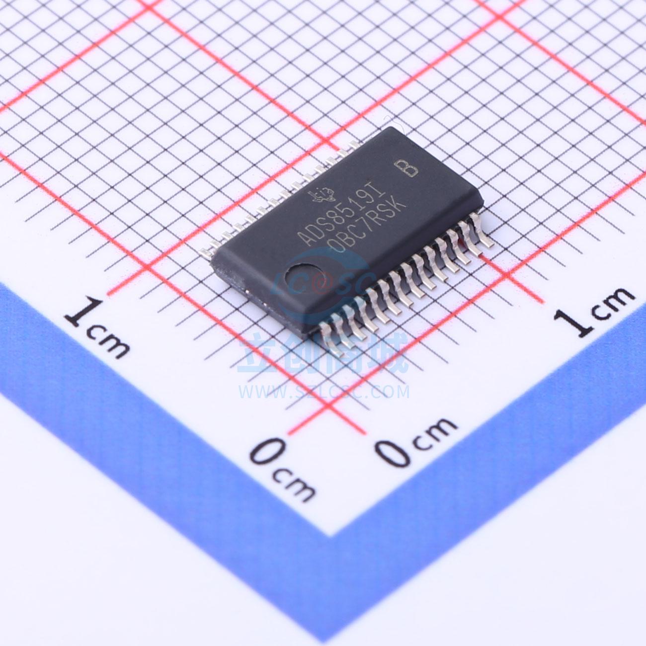 模数转换芯片ADC ADS8519IBDBR SSOP-28 TI 全新原装进口