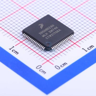 单片机(MCU/MPU/SOC) S9S08DZ60F2MLH LQFP-64 NXP 全新原装进口