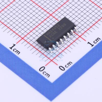 模拟开关/多路复用器 MAX4052ACSE+T SO-16 全新原装进口