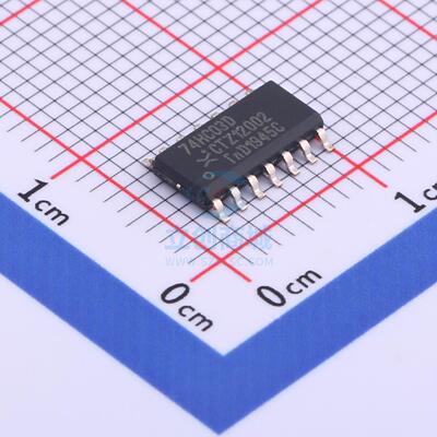 逻辑门 74HC03D,652 SO-14 全新原装进口