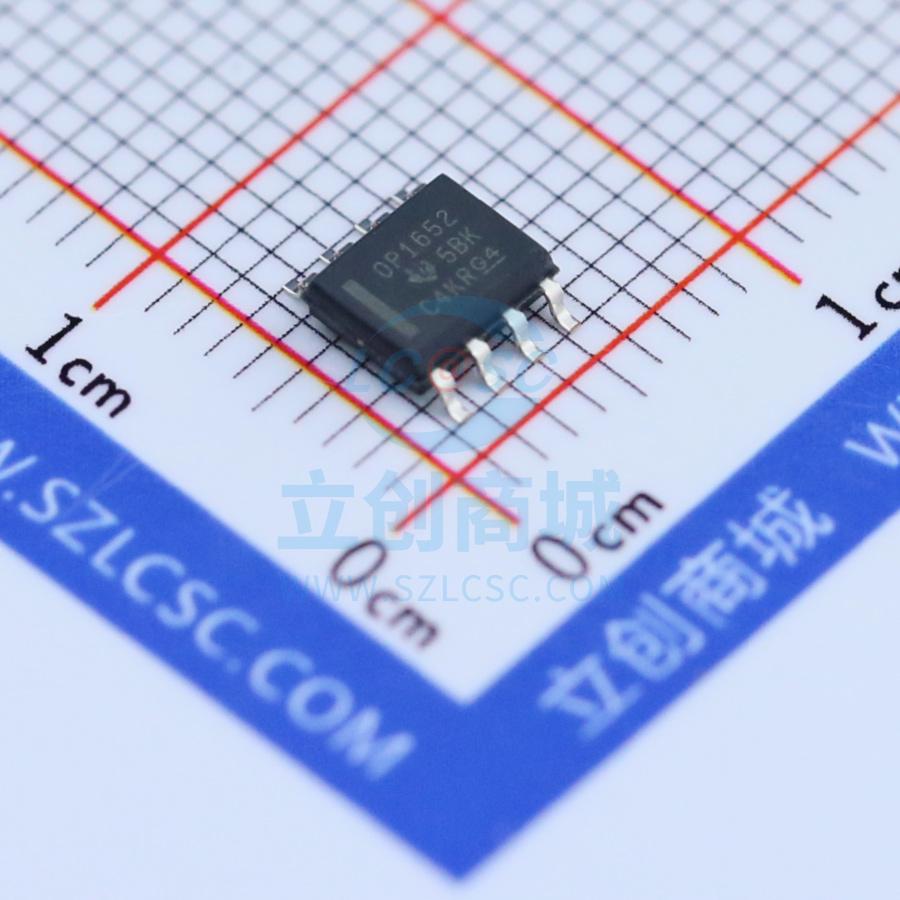 精密运放 OPA1652AIDR SOIC-8_150mil TI 全新原装正品