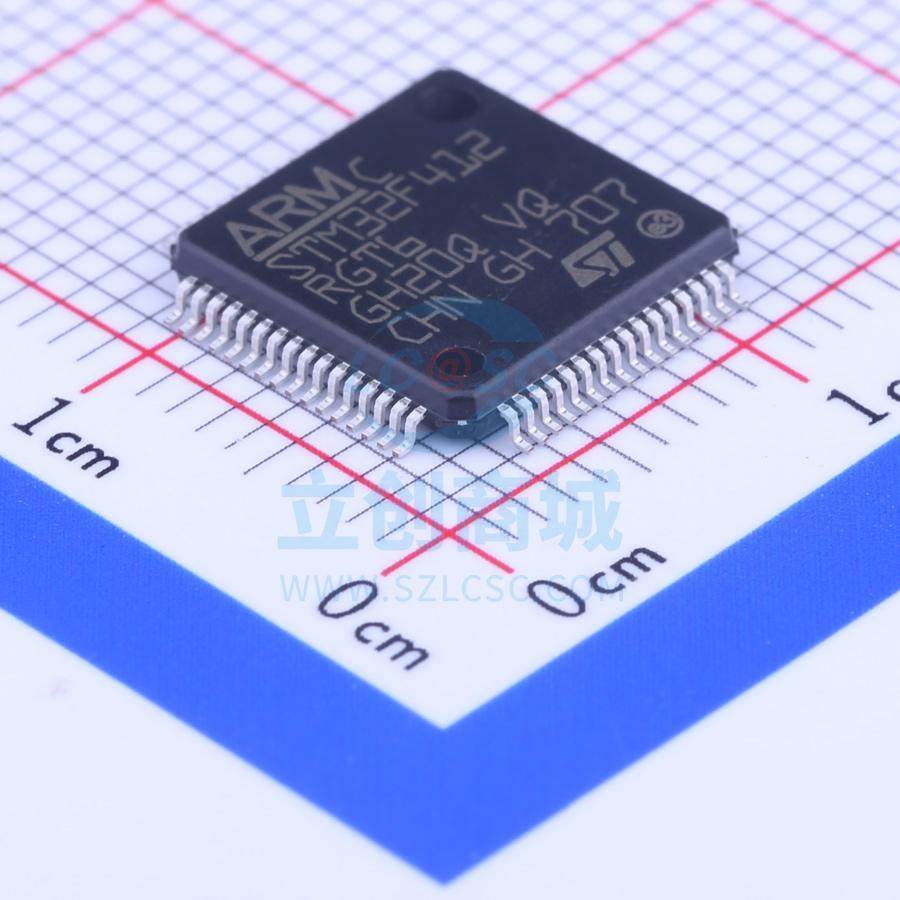 单片机(MCU/MPU/SOC) STM32F412RGT6 LQFP-64_10x10x05P ST 全新