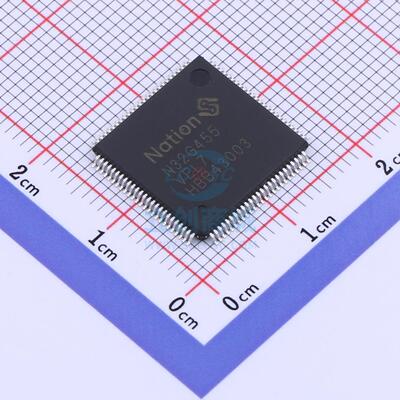 单片机(MCU/MPU/SOC) N32G455VEL7 LQFP-100 Nations 全新原装进