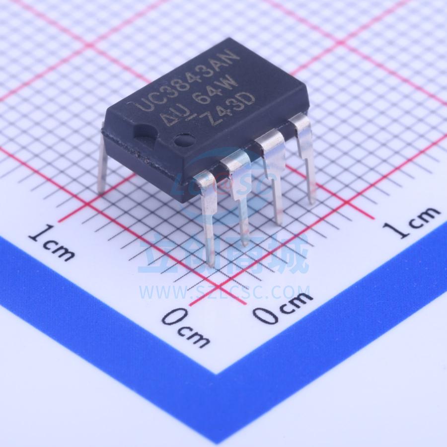 AC-DC控制器和稳压器 UC3843AN DIP-8 TI()