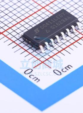 模拟开关/多路复用器 DG411LEDY-T1-GE3 SOIC-16_150mil VISHAY(