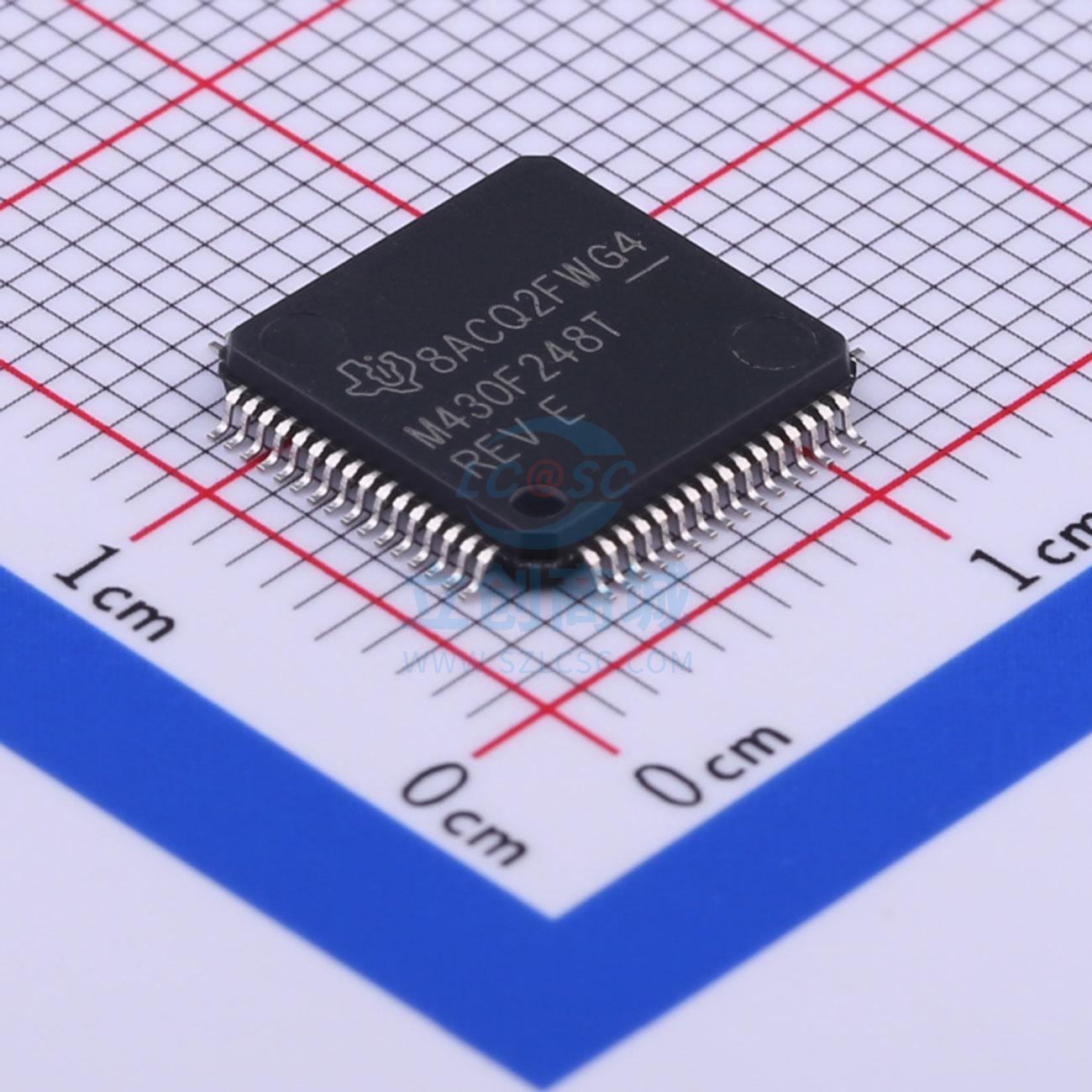 单片机(MCU/MPU/SOC) MSP430F248TPMR LQFP-64_10x10x05P TI 全新