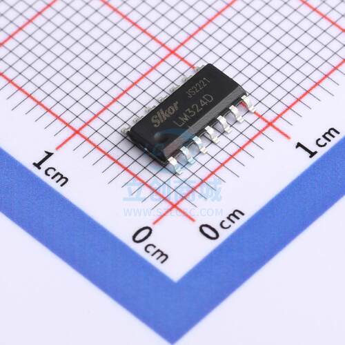 运算放大器 LM324D SOP-14 Slkor(萨科微)