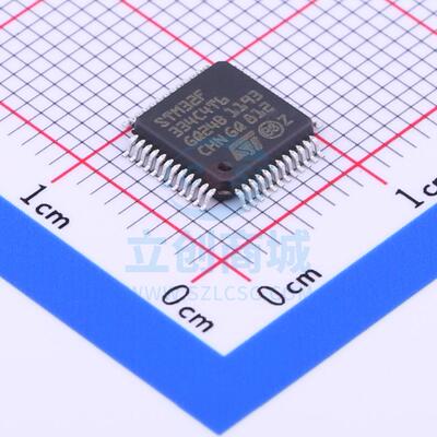 单片机芯片IC STM32F334C4T6 LQFP-48_7x7x05P ST 全新原装进口
