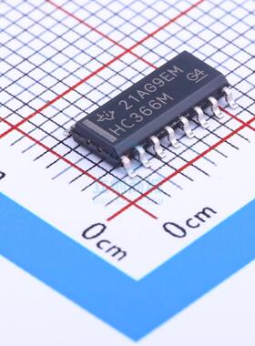 缓冲器/驱动器 CD74HC366M96 SOIC-16_150mil TI 全新原装进口