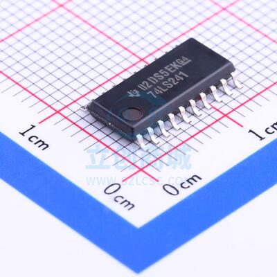 驱动器 SN74LS241NSR SOP-20_208mil TI 全新原装进口
