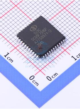 单片机(MCU/MPU/SOC) SC95F7516P44R LQFP44  全新原装进口