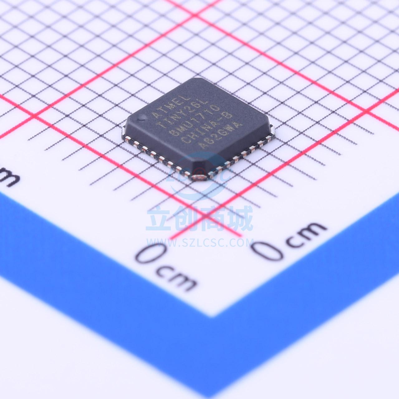 芯片IC ATTINY26L-8MUR HVQFN-32(5x5) MIC 全新原装进口