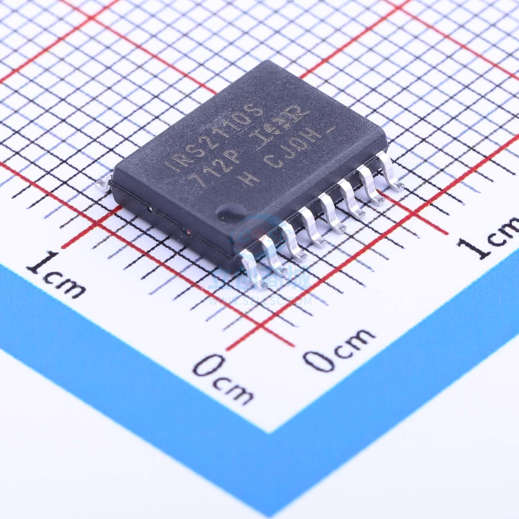 栅极驱动IC IRS2110SPBF SOIC-16_300mil 全新原装进口
