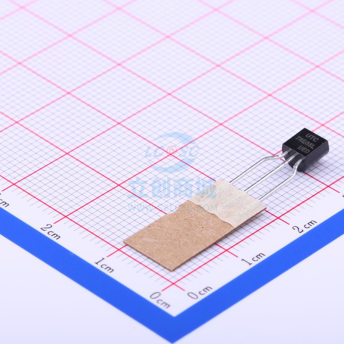 线性稳压器(LDO) 78L05L-T92-B TO-92_Forming1 UTC(友顺)