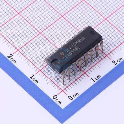 LCD驱动 CD4054BE PDIP-16 TI()