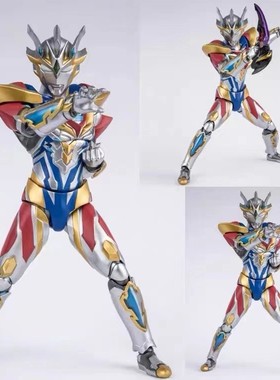 泽塔德尔塔天爪奥特手办SHF布莱泽闪耀赛罗超可动格丽乔玩具act