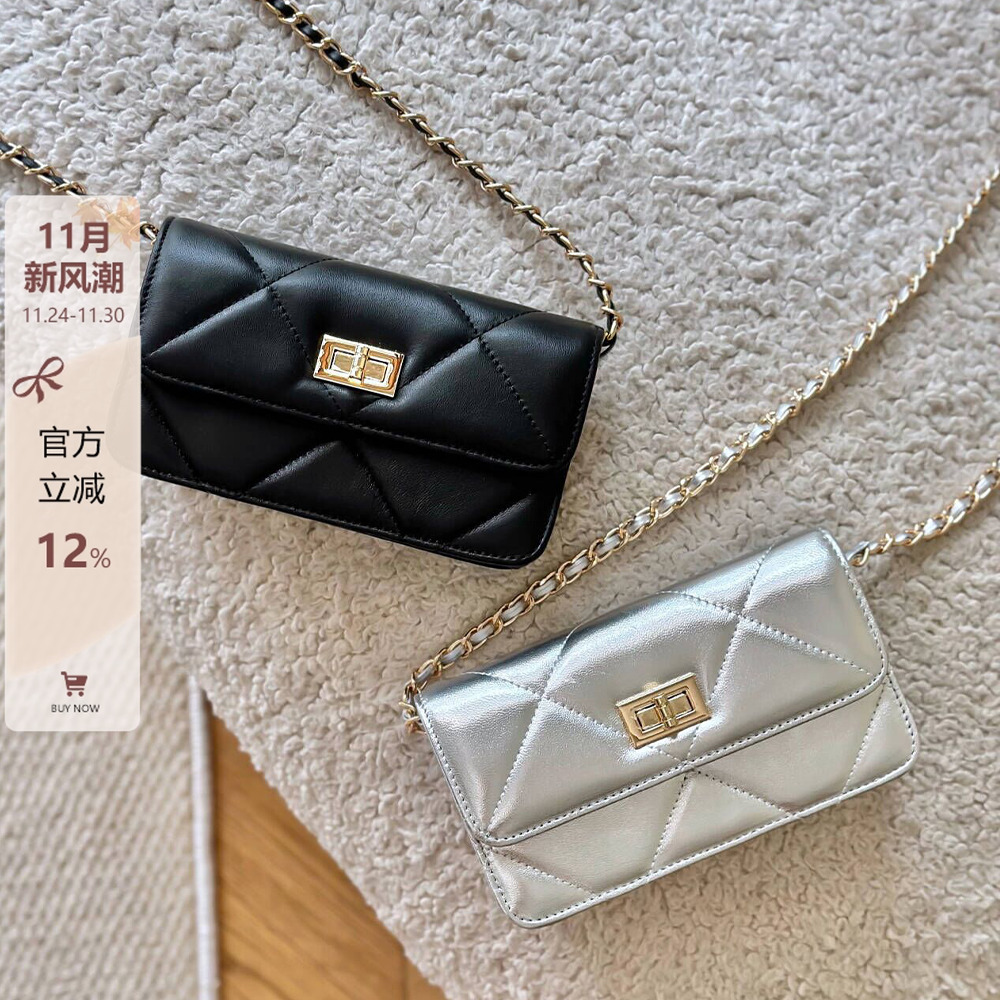 小香风链条包女单肩斜挎迷你小包