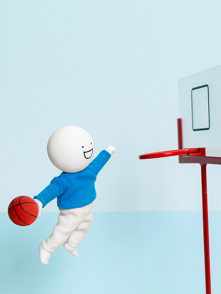 Crooked Melon produced Xiaolan and his friends can do doll sand sculpture villain toy decoration gift