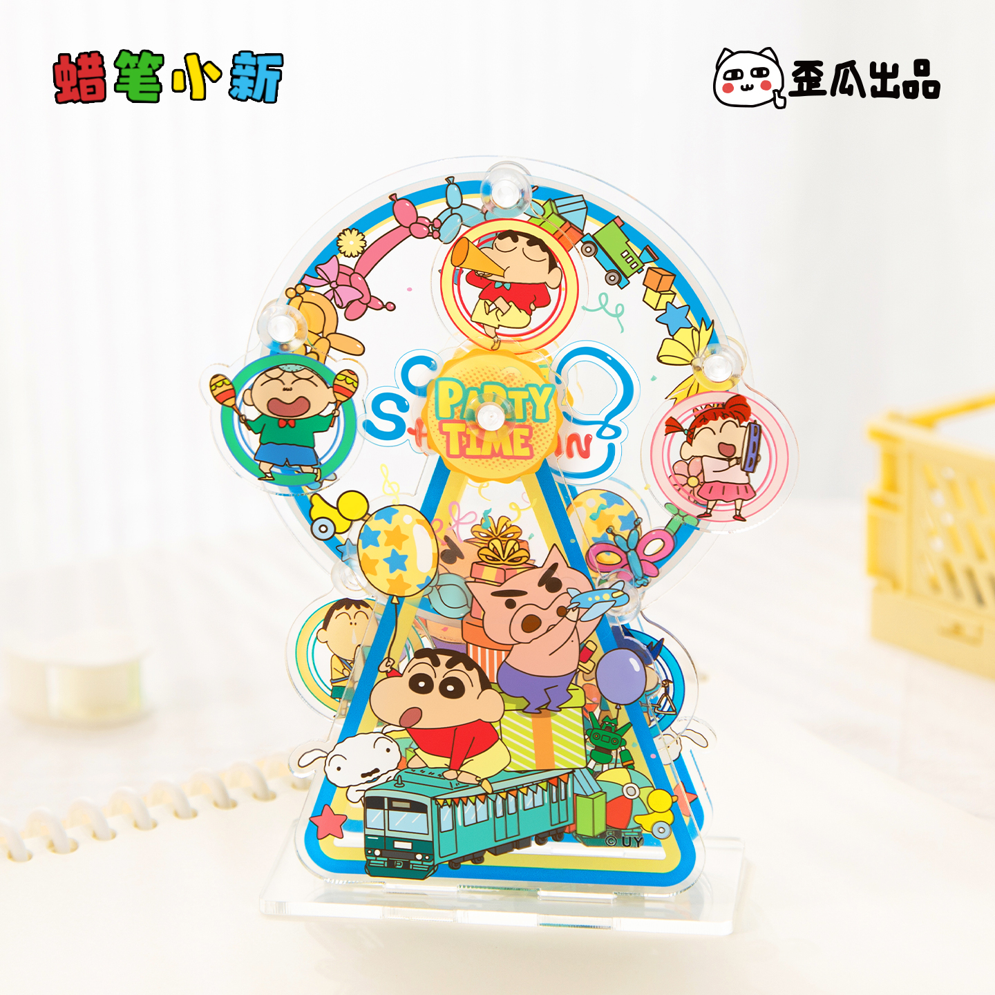 蜡笔小新乐园亚克力摆件