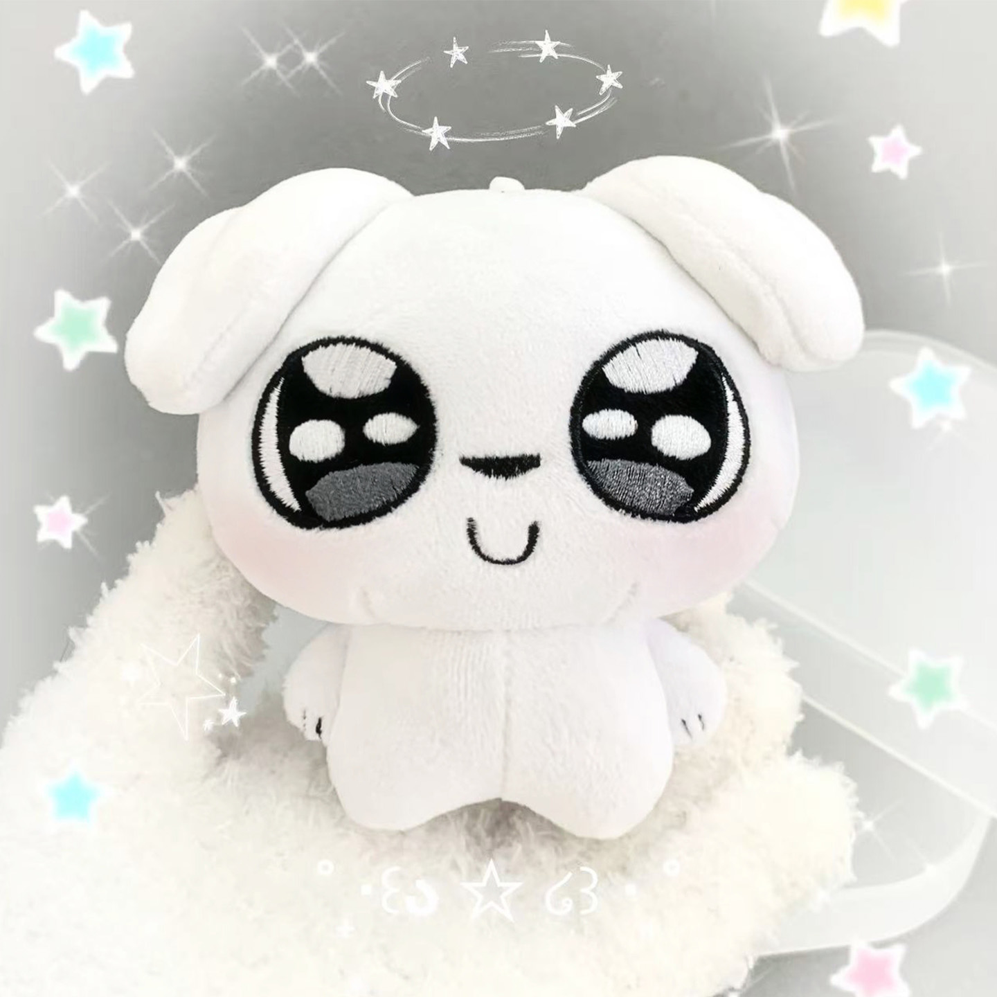 歪瓜出品这狗大眼萌毛绒挂件玩偶