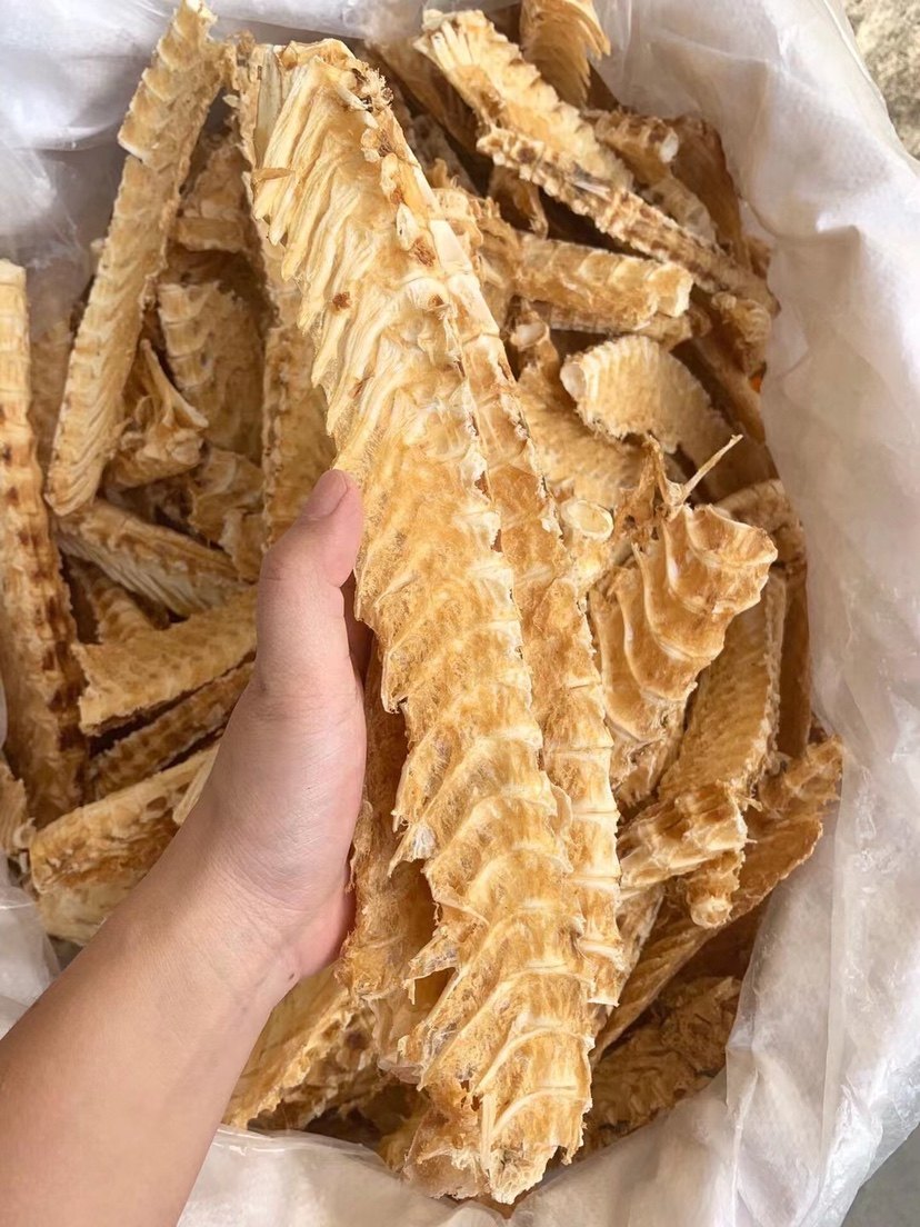 包邮鳕鱼骨 新鲜日晒鳕鱼鱼骨 鳕鱼鱼骨 海产干货煲汤鱼骨500克