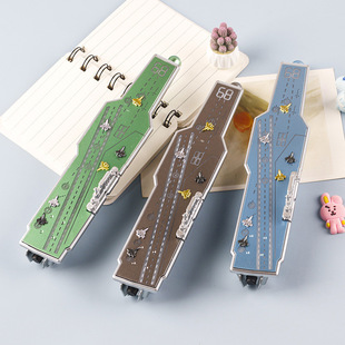 航母造型中性笔变形金刚机器人笔网红玩具笔男生酷炫高黑科技学生