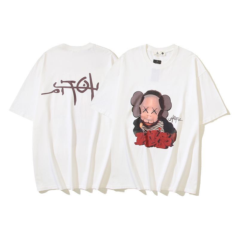 Travis Scott UTOPIA X KAWS TEE乌托邦专辑周边联名短袖T恤男女