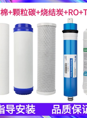 扬子净水器滤芯YZ-RO50/75-101 102 103B系列五级反渗透通用