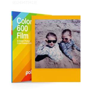 彩虹机彩色白边相纸 Polaroid宝丽来相纸600拍立得胶卷Onestep