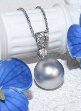 14-15mm高级灰瓜子款吊坠DZB204