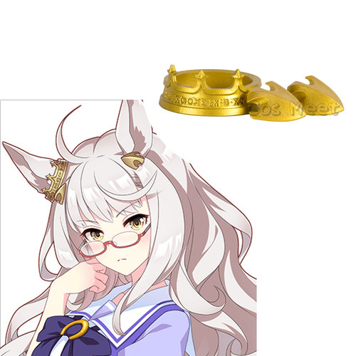 【COSMEET】赛马娘 Pretty Derby 琵琶晨光 头饰 COS道具发夹发饰