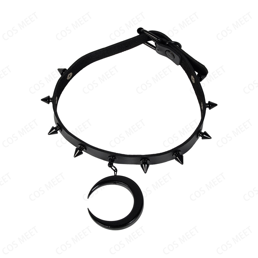 COSMEET 魔法少女与邪恶曾经敌对 篝 火花 项圈脖圈COS道具配饰