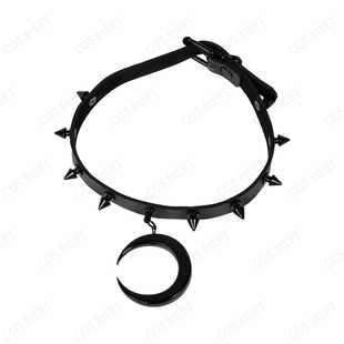 COSMEET 魔法少女与邪恶曾经敌对 篝 火花 项圈脖圈COS道具配饰