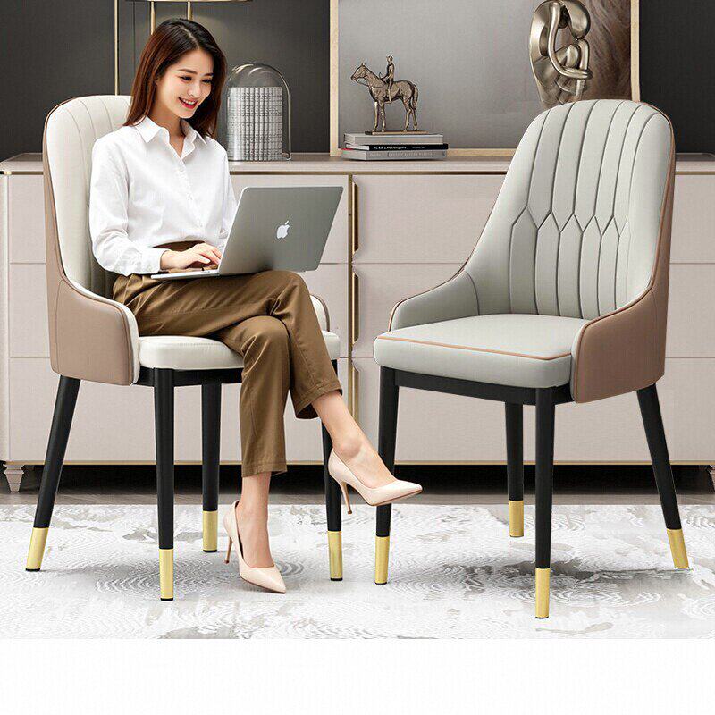 椅子家用简约餐桌椅轻奢高级靠背椅咖啡椅北欧餐椅休闲椅餐厅凳子