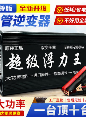 2026正品 浮力吸王超大功率逆变机头进口大管12v升压器省电转换器