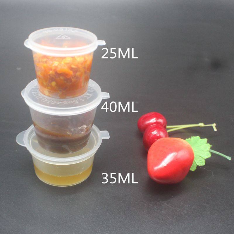 一次性塑料迷你带盖打包盒