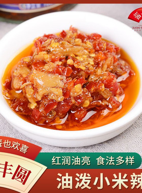 酱丰圆油泼小米辣云南蒜泥剁椒辣椒酱烧烤生蚝扇贝调料火锅蘸料