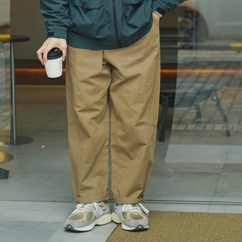 REBIRTH长裤工装裤日系双褶