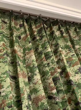 迷彩窗帘桌布椅套定制新式迷彩加厚工厂直销专业定制
