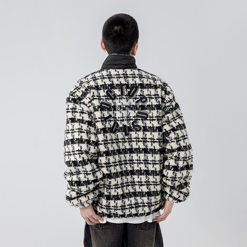 烦恼的Octopusl羊羔绒加厚棉衣