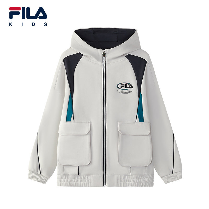 FILA斐乐儿童童装外套2025年冬季新款男童中大童休闲宽松连帽上衣,童装/婴儿装/亲子装,普通外套,淘宝优惠券,粉丝福利购,淘宝优惠卷
