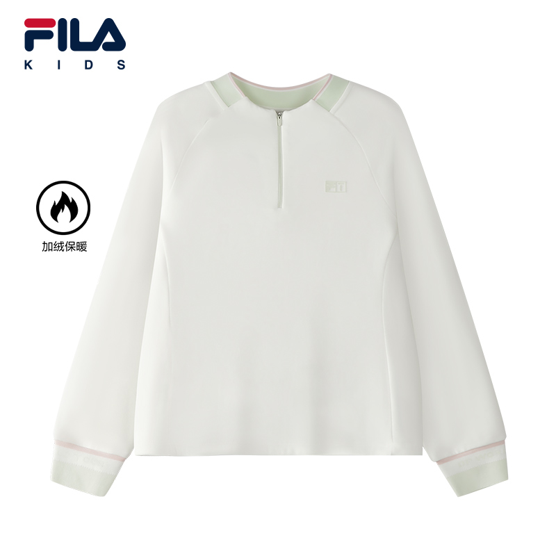 FILA斐乐女中大童长袖T恤