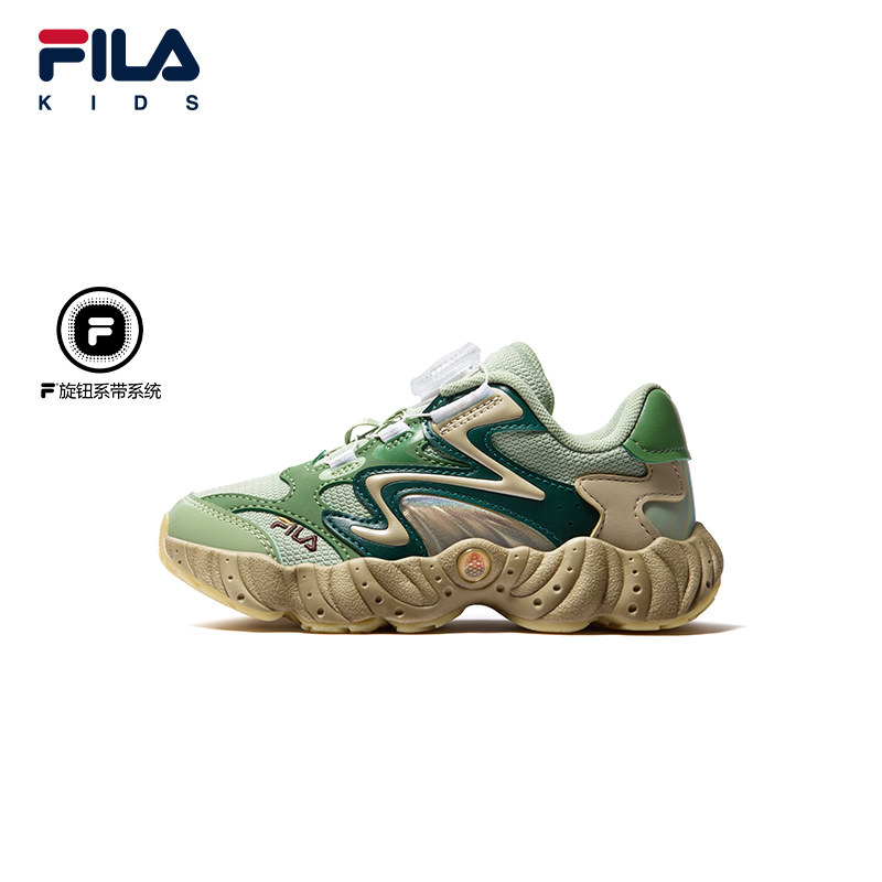 伞松 丰收节|FILA斐乐儿童童鞋跑步鞋2026冬新款男女小童复古跑鞋