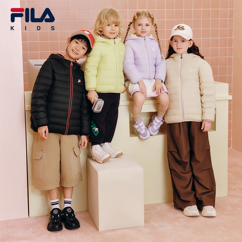 FILA斐乐儿童轻薄羽绒服