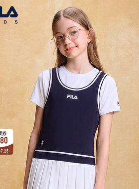FILA斐乐女中大童连衣裙